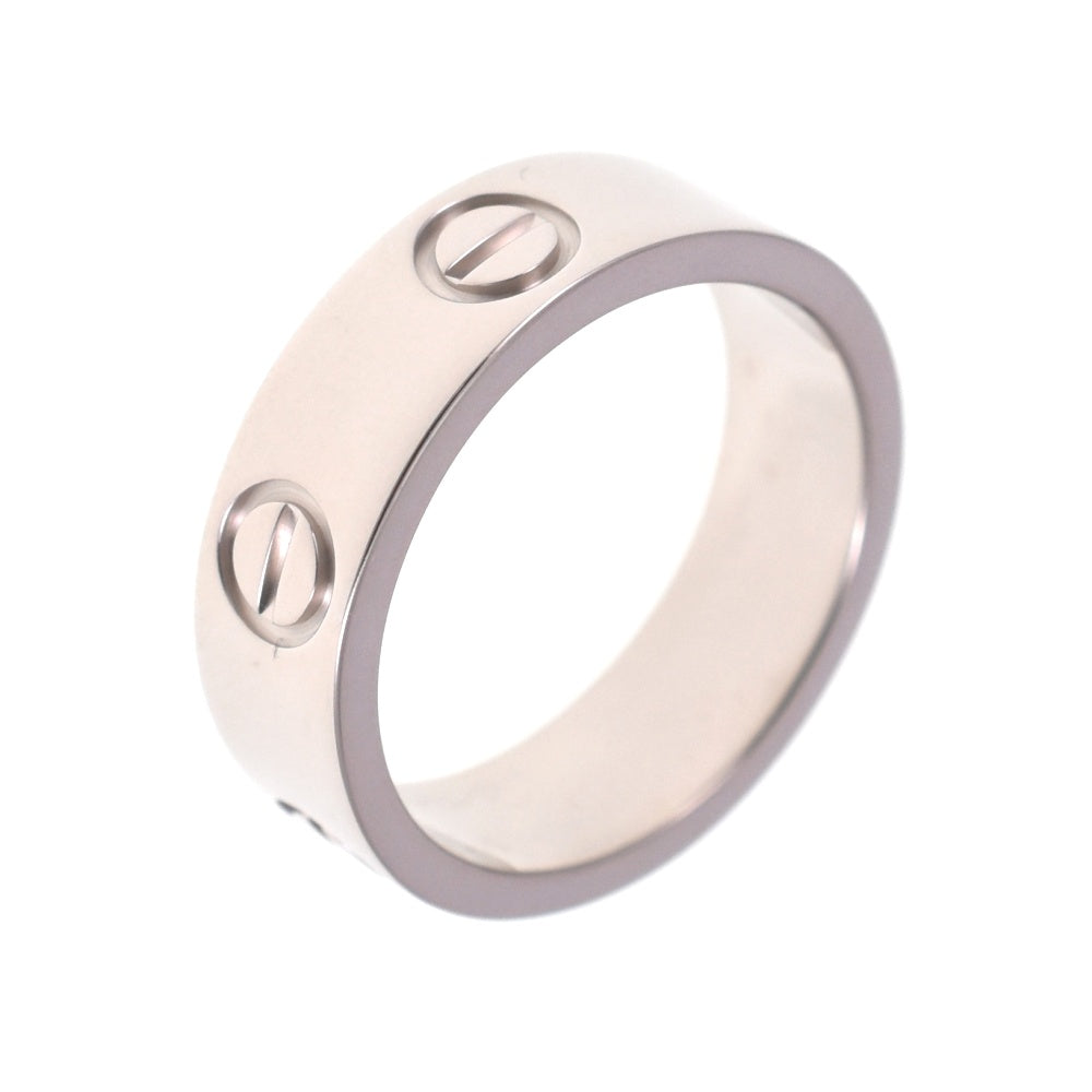 CARTIER Love Ring Classic Model Size 49/JP9 K18WG Ladies
 jewelry S#139319