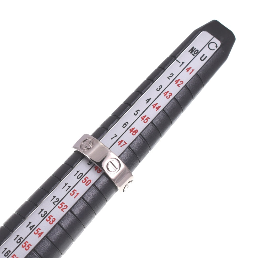 CARTIER Love Ring Classic Model Size 49/JP9 K18WG Ladies
 jewelry S#139319