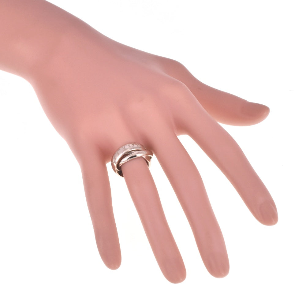 CARTIER Trinity Amore 3-Row Ring Size 47/JP7 K18WG Ladies
 jewelry S#139322