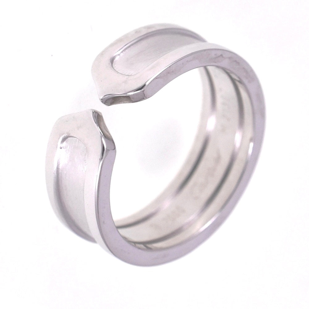 CARTIER C2 ring Size 50/JP10 K18WG Ladies
 jewelry S#139323