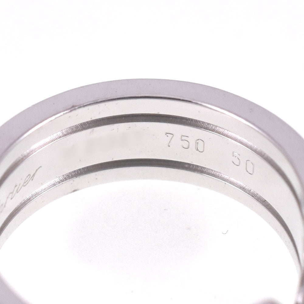 CARTIER C2 ring Size 50/JP10 K18WG Ladies
 jewelry S#139323