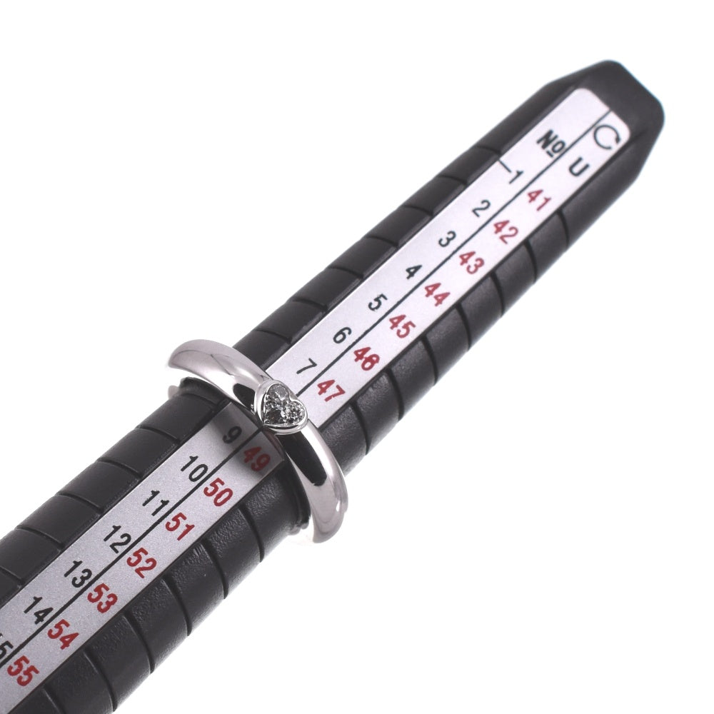 TIFFANY&Co. friendship ring Size 48/JP8 K18WG Diamond Ladies
 jewelry S#139336