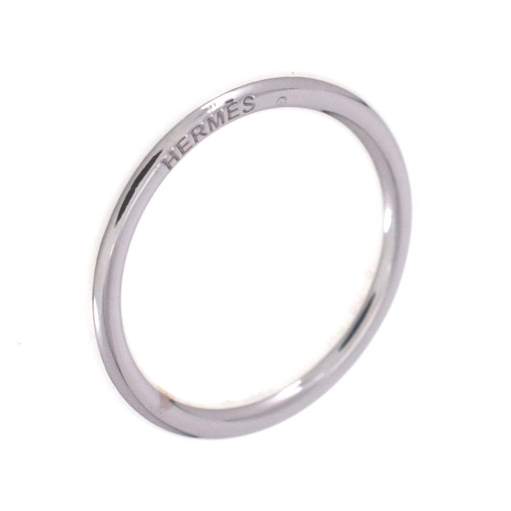 HERMES ring Size 51/JP11 K18WG Ladies
 jewelry S#139337