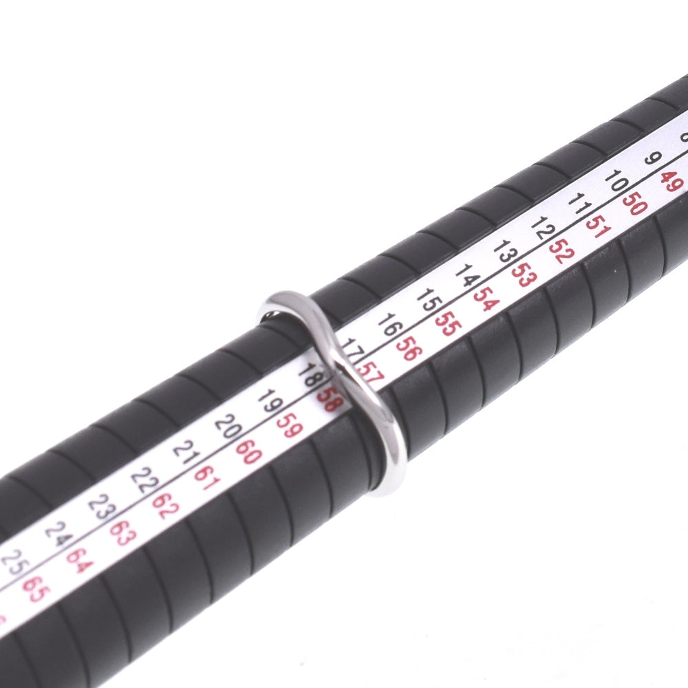 with paper BVLGARI Corona curve ring Size 57/JP17 Pt950 Men's
 jewelry S#139342