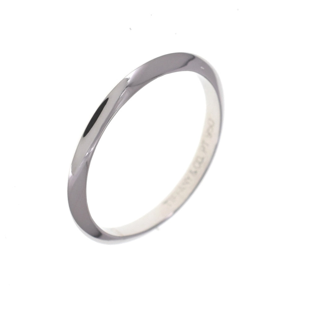 TIFFANY&Co. Band ring Size 47/JP7 Pt950 Ladies
 jewelry S#139351