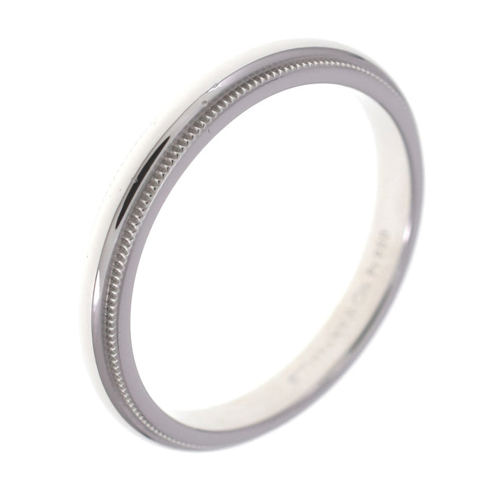 TIFFANY&Co. Milgrain ring Size 59/JP19 Pt950 Men's
 jewelry S#139353