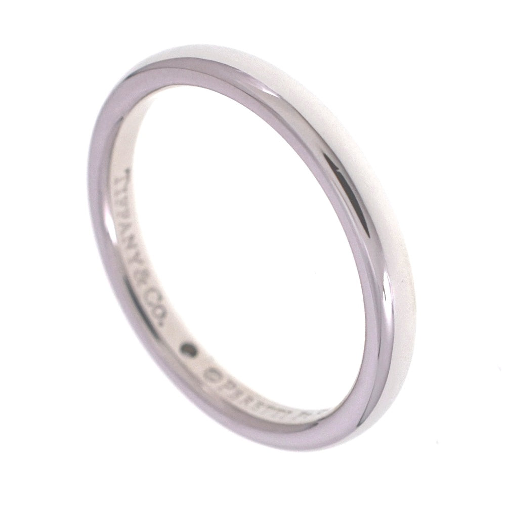 TIFFANY&Co. Band ring Size 57/JP17 Pt950 Diamond Ladies
 jewelry S#139354