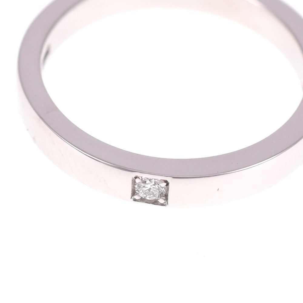 BVLGARI Wedding rings Size 52/JP12 Pt950 Diamond Ladies
 jewelry S#139357