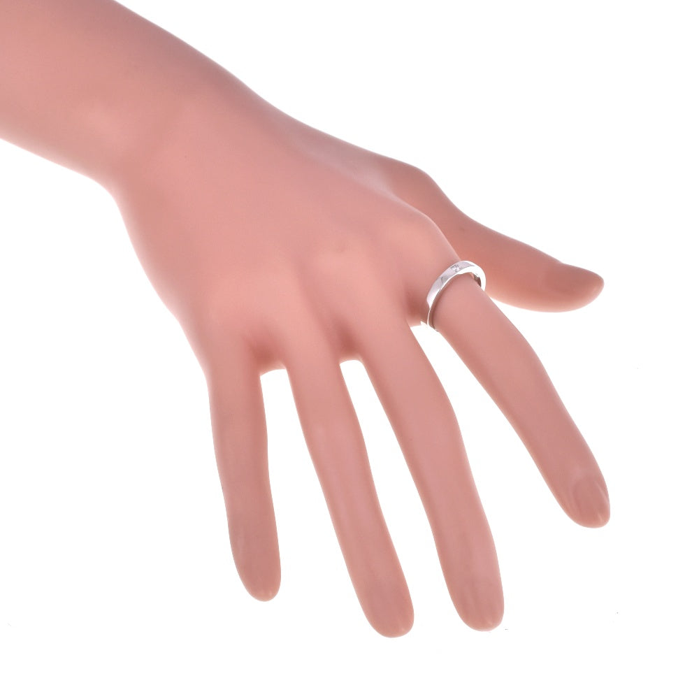 BVLGARI Wedding rings Size 52/JP12 Pt950 Diamond Ladies
 jewelry S#139357