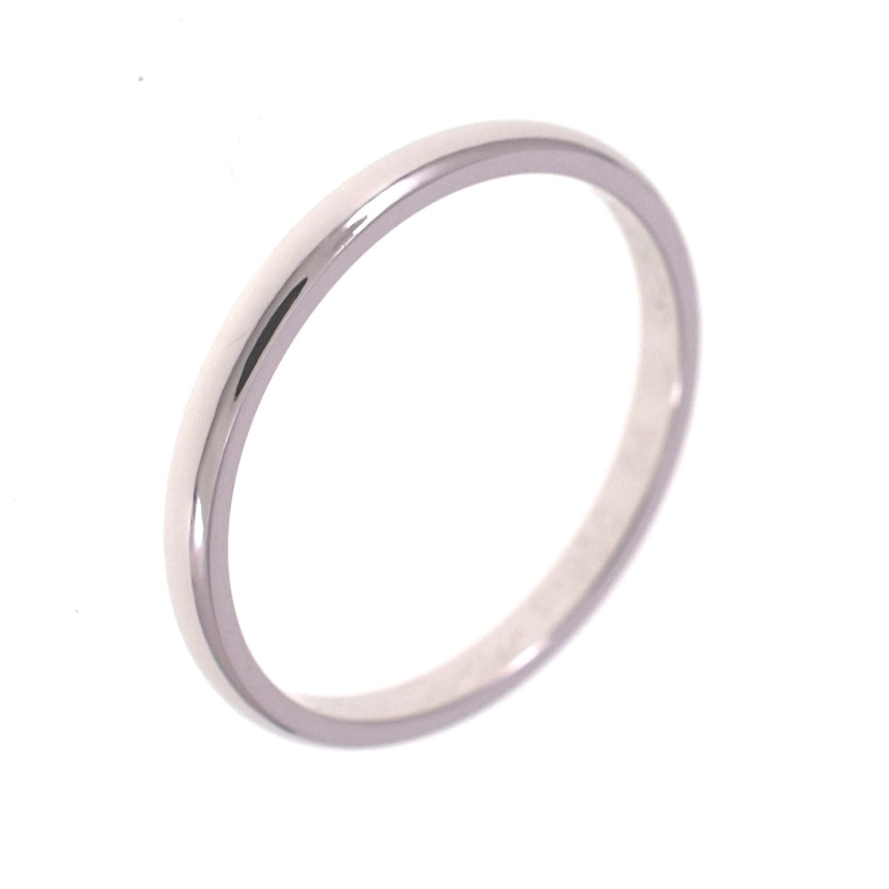 CARTIER Band ring Size 54/JP14 Pt950 Ladies
 jewelry S#139359