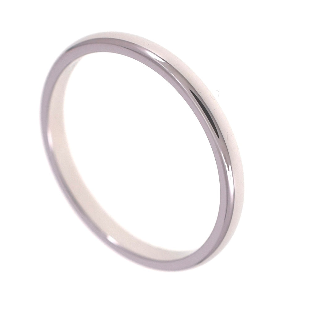 CARTIER Band ring Size 54/JP14 Pt950 Ladies
 jewelry S#139359