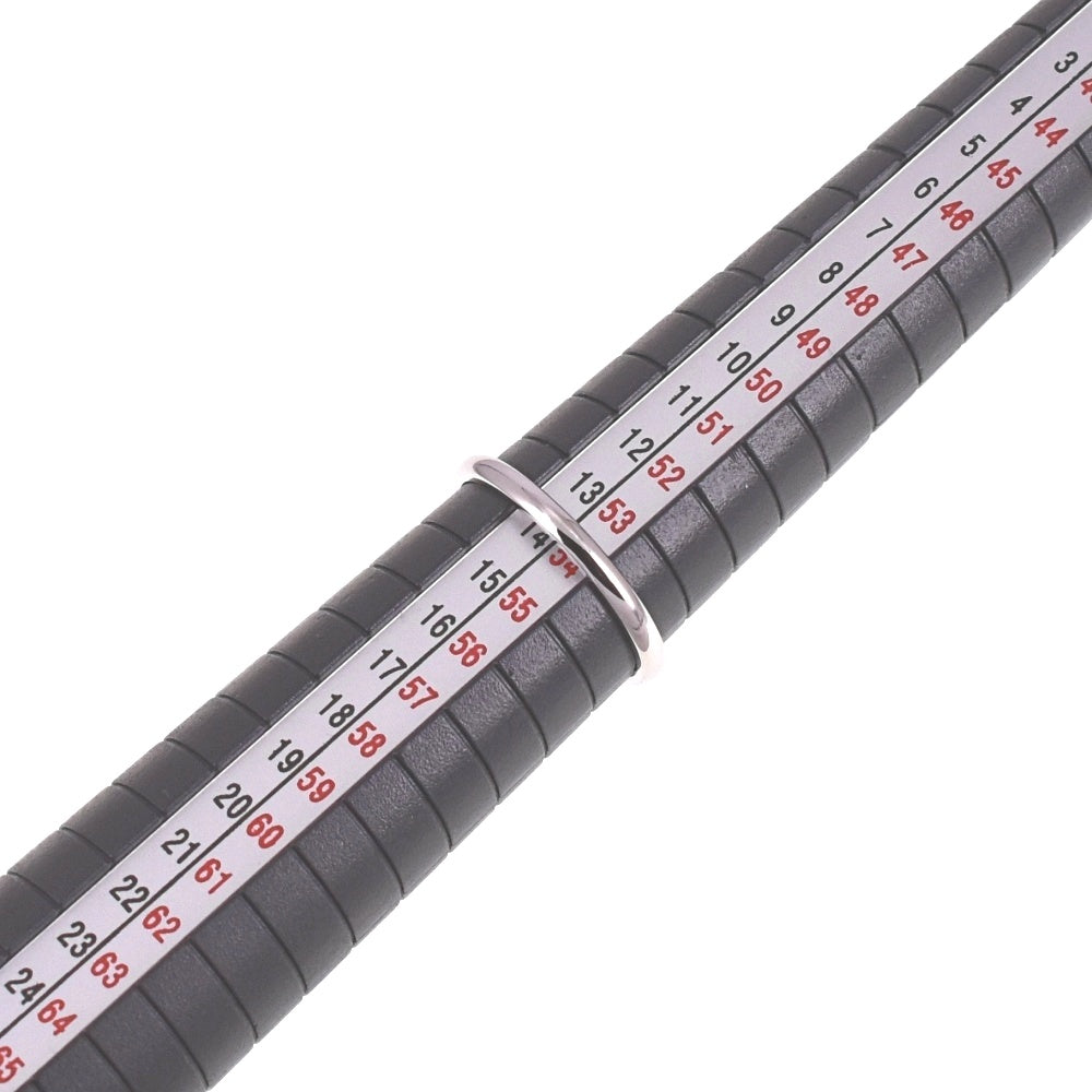 CARTIER Band ring Size 54/JP14 Pt950 Ladies
 jewelry S#139359