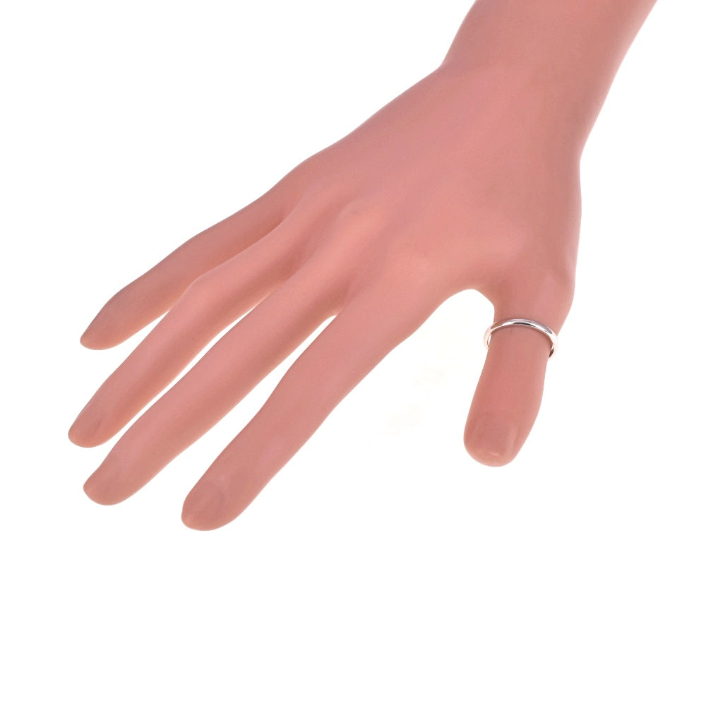 CARTIER Band ring Size 54/JP14 Pt950 Ladies
 jewelry S#139359