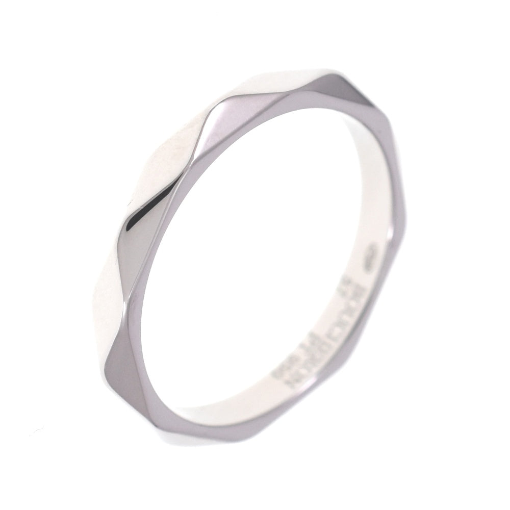 Boucheron faceted ring small Size 57/JP17 Pt950 Men's
 jewelry S#139361