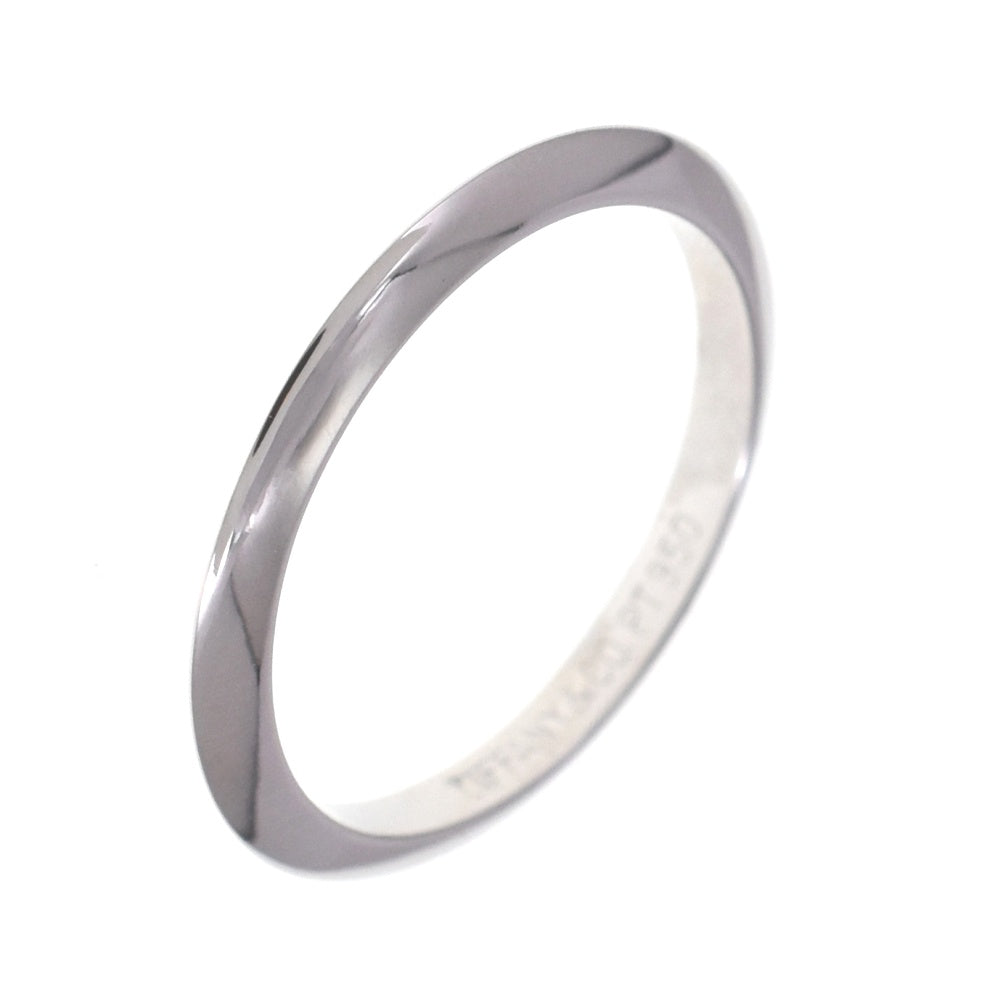 TIFFANY&Co. Band ring Size 49/JP9 Pt950 Ladies
 jewelry S#139366
