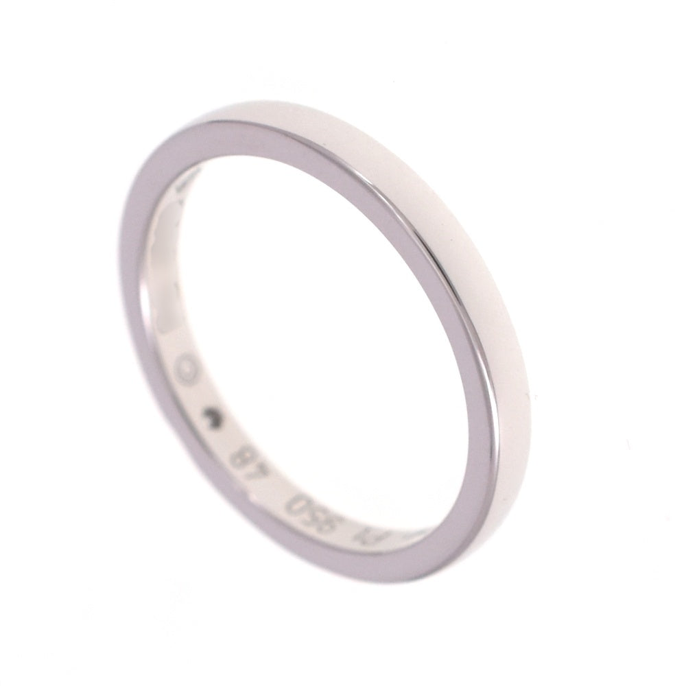 CARTIER C de Cartier wedding band ring Size 48/JP8 Pt950 Diamond Ladies
 jewelry S#139367