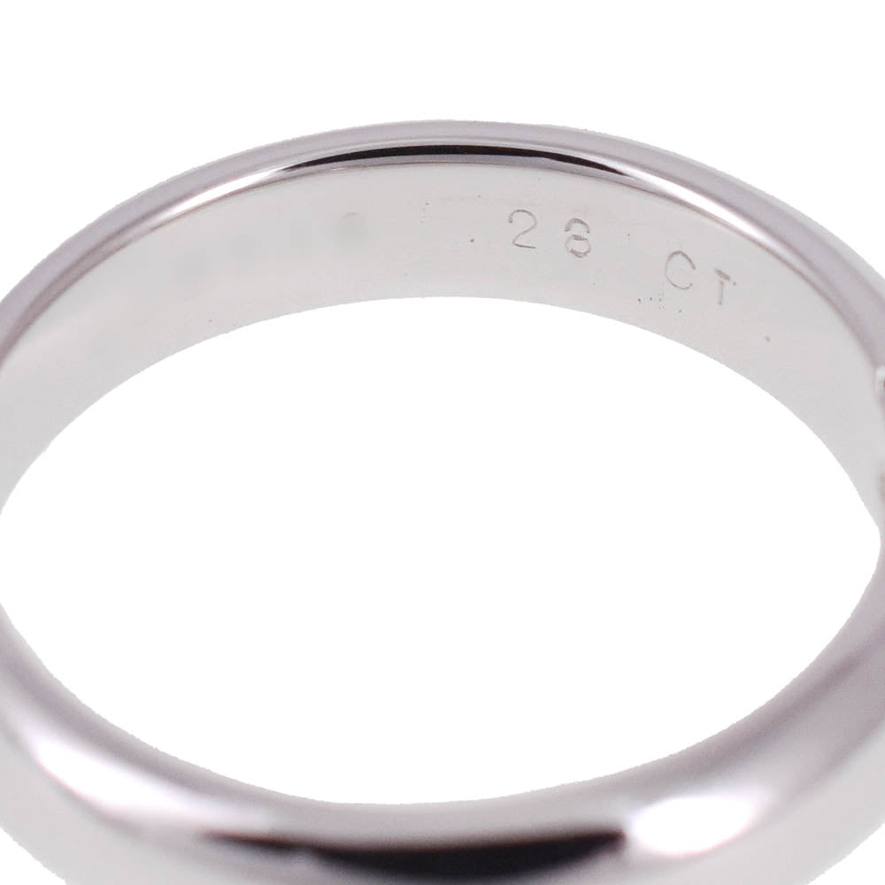 TIFFANY&Co. Dots Solitaire Ring Size 50/JP10 Pt950 Diamond Ladies
 jewelry S#139368