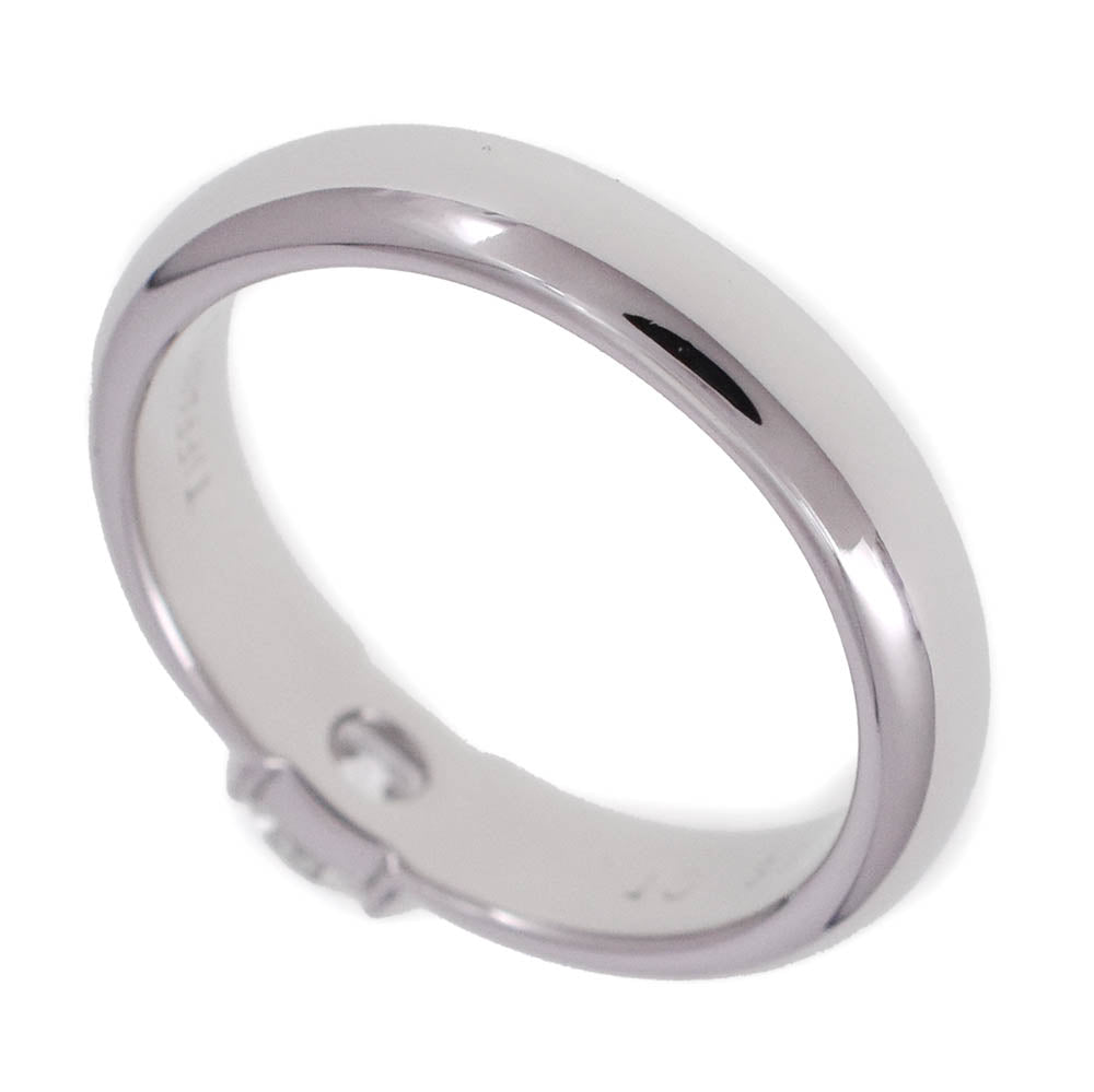 TIFFANY&Co. Dots Solitaire Ring Size 50/JP10 Pt950 Diamond Ladies
 jewelry S#139368