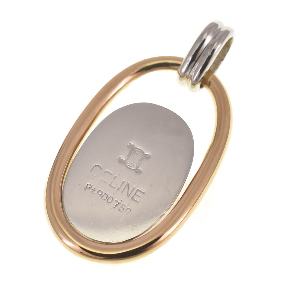 CELINE Pendant top Pt950/K18YG Ladies
 jewelry S#139372