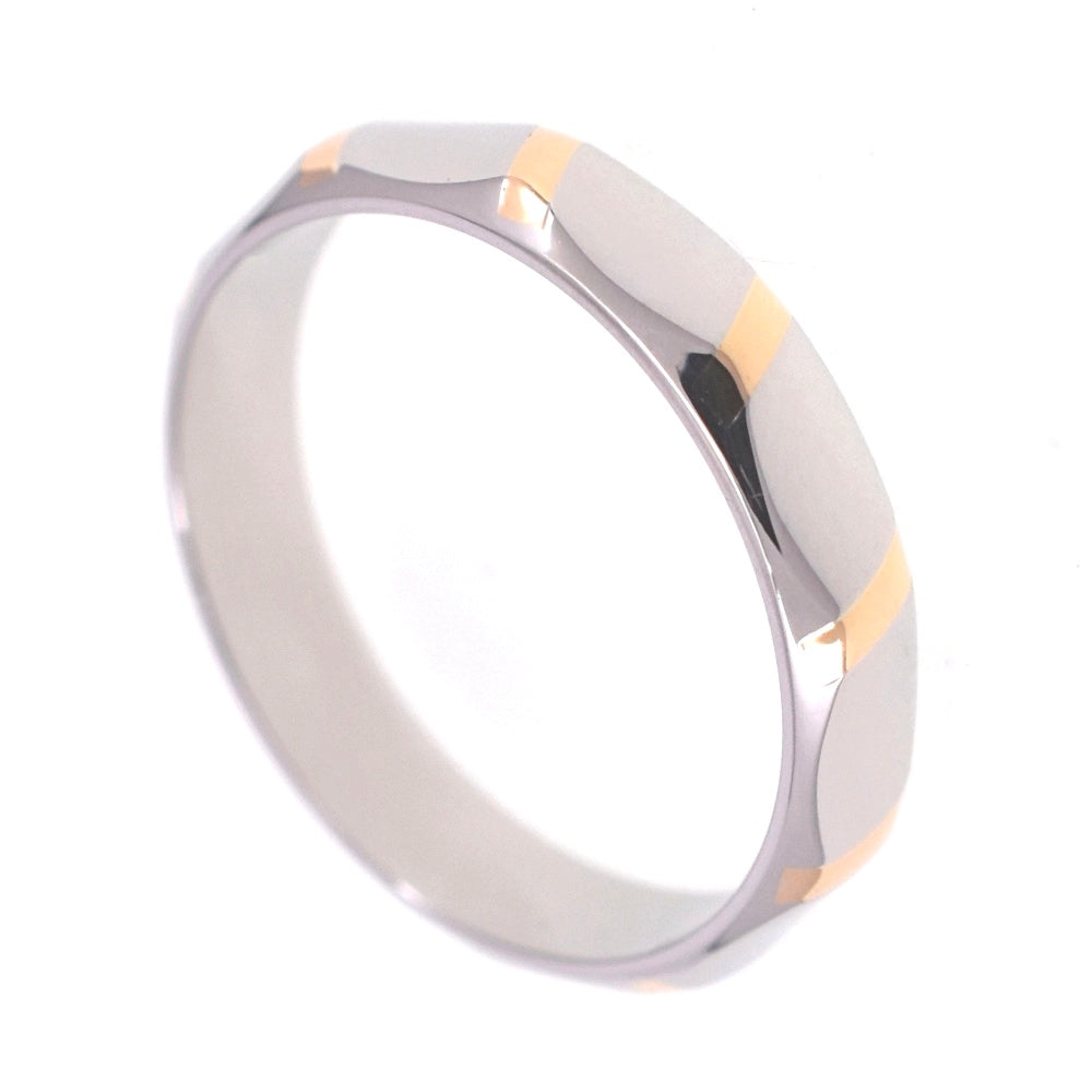 CELINE ring Size 50/JP10 K18YG/Pt850 Ladies
 jewelry S#139373