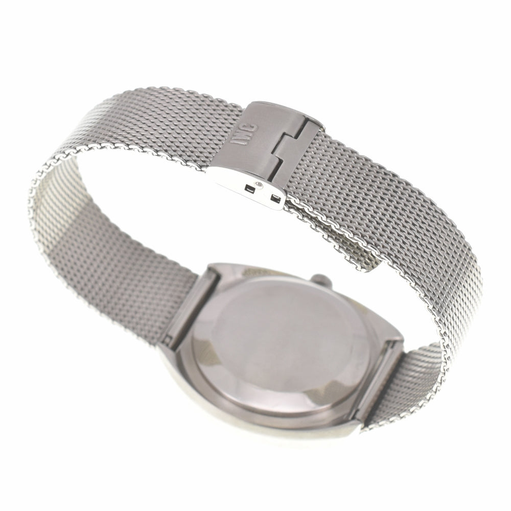 IWC SCHAFFHAUSEN vintage Cal.8541B Date cushion case blue Dial Automatic Men's
 Watch E#139396