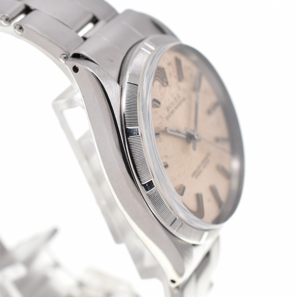 ROLEX Oyster perpetual 1003 finely engine turned Silver Dial Automatic Men's
 Watch G#139420