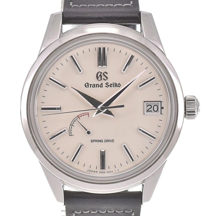 with paper SEIKO Grand Seiko 9R65-0BJ0/SBGA293 Power reserve Silver Dial Spring drive Men's
 Watch H#139426