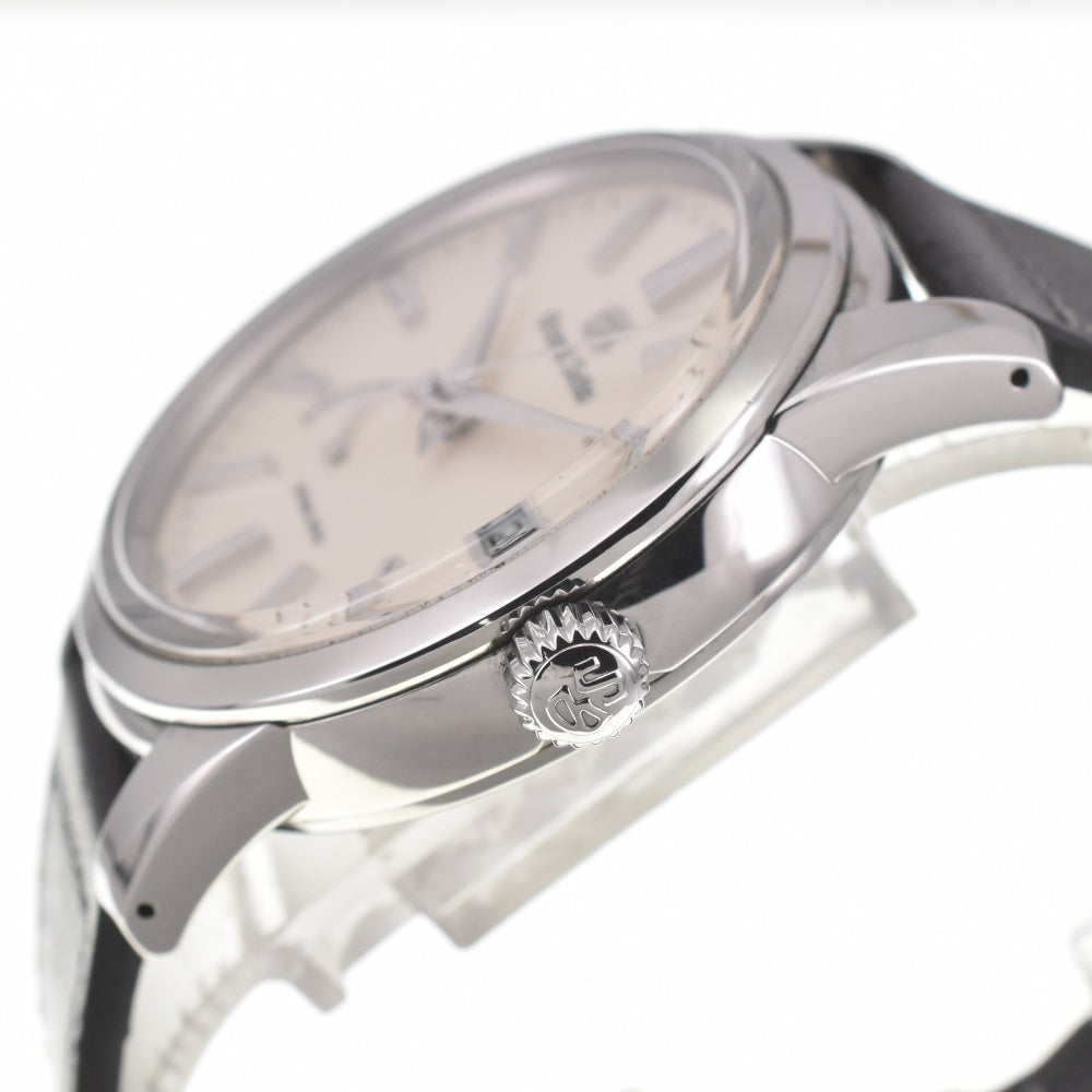 with paper SEIKO Grand Seiko 9R65-0BJ0/SBGA293 Power reserve Silver Dial Spring drive Men's
 Watch H#139426