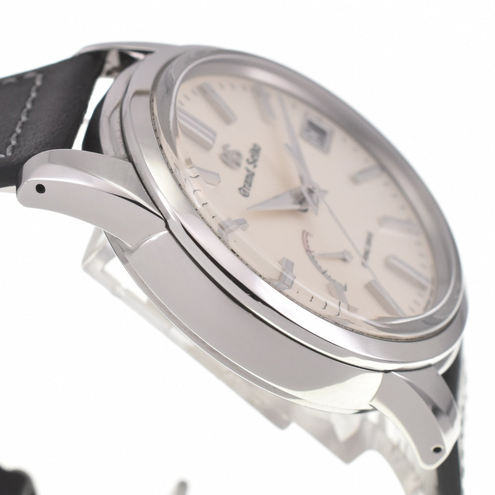 with paper SEIKO Grand Seiko 9R65-0BJ0/SBGA293 Power reserve Silver Dial Spring drive Men's
 Watch H#139426