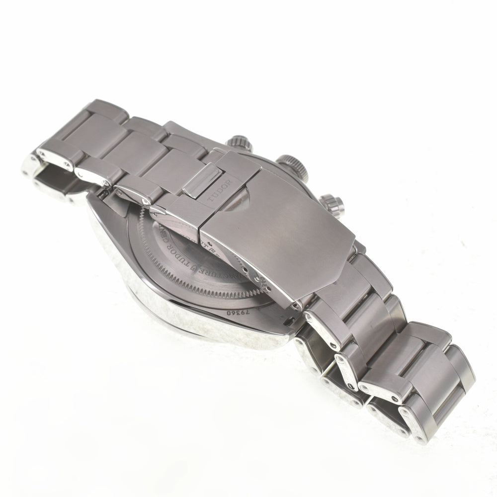 with paper TUDOR Black Bay Chronograph Date 79360N Black / Silver Dial Automatic Men's
 Watch G#139432