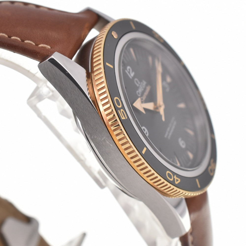 with paper OMEGA Seamaster 300 Master Co-Axial 41MM 233.22.41.21.01.001 black Dial Automatic Men's
 Watch E#139435