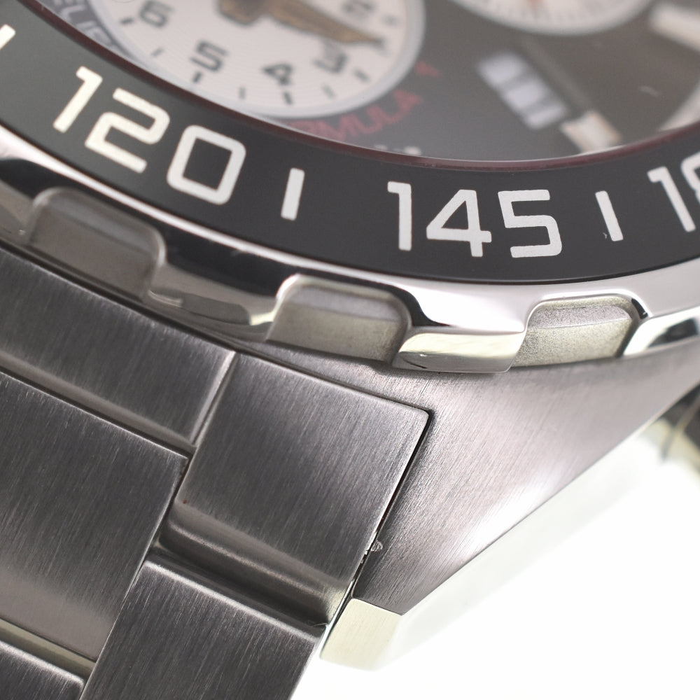 with paper TAG HEUER Formula 1 Indy 500 CAZ101V Limited Edition Chronograph Date Black / Silver Dial Quartz Men's
 Watch I#139440