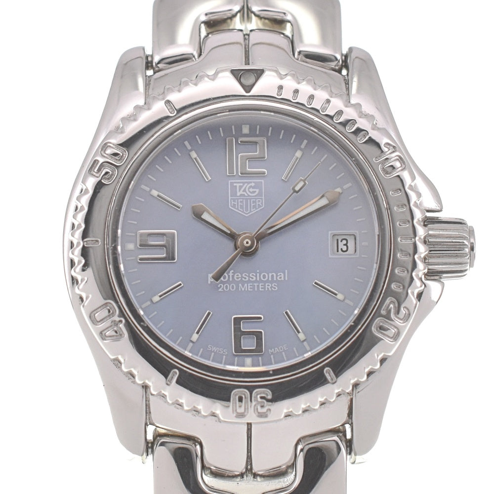 TAG HEUER Link WT141B Professional 200 m Blue shell Dial Quartz Ladies
 Watch H#139441