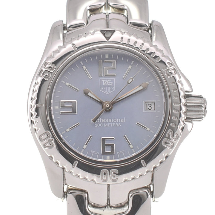 TAG HEUER Link WT141B Professional 200 m Blue shell Dial Quartz Ladies
 Watch H#139441