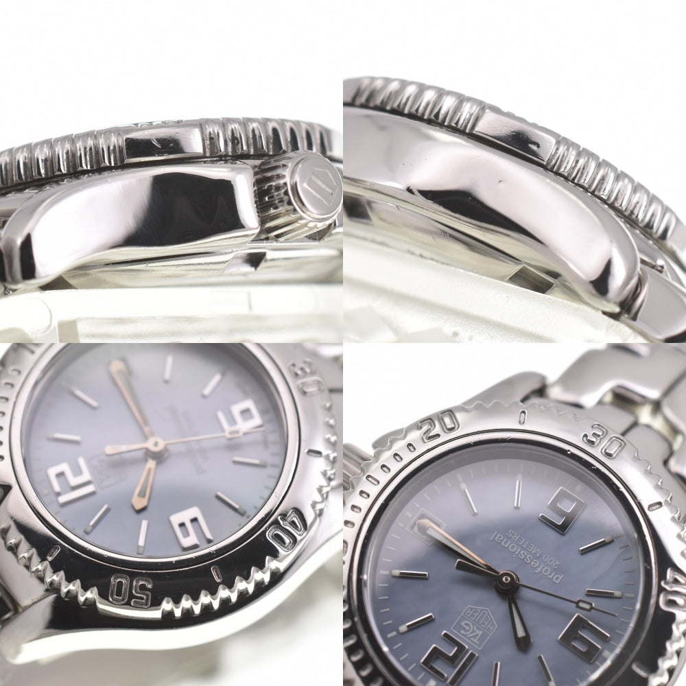 TAG HEUER Link WT141B Professional 200 m Blue shell Dial Quartz Ladies
 Watch H#139441