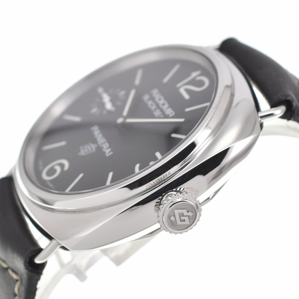 with paper PANERAI Radiomir Black Seal 3 Days Acciaio PAM00754 black Dial Hand Winding Men's
 Watch G#139514