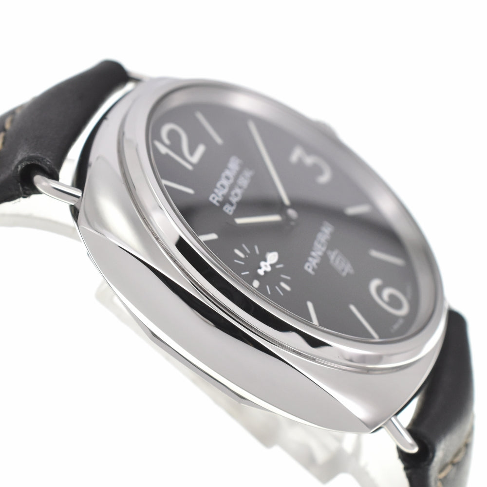 with paper PANERAI Radiomir Black Seal 3 Days Acciaio PAM00754 black Dial Hand Winding Men's
 Watch G#139514