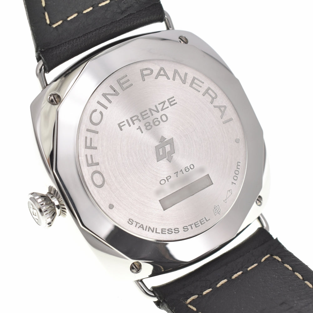 with paper PANERAI Radiomir Black Seal 3 Days Acciaio PAM00754 black Dial Hand Winding Men's
 Watch G#139514