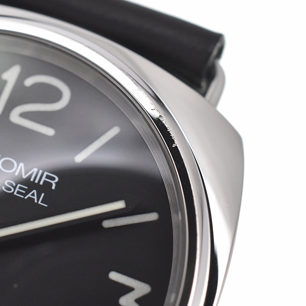 with paper PANERAI Radiomir Black Seal 3 Days Acciaio PAM00754 black Dial Hand Winding Men's
 Watch G#139514