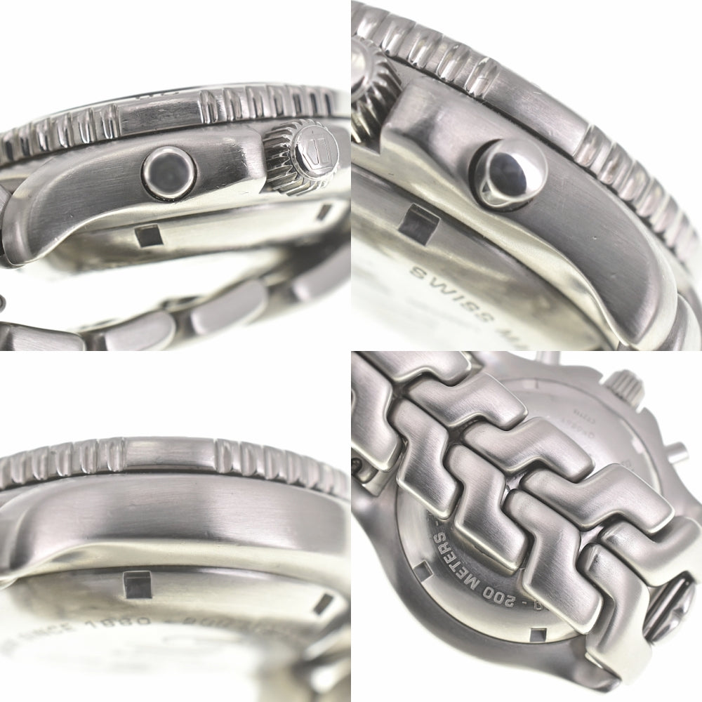 TAG HEUER Link Ayrton Senna limited model CT2115.BA0550 Chronograph Date black Dial Automatic Men's
 Watch E#139537