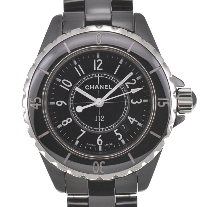 CHANEL J12 H0682 Black ceramic black Dial Quartz Ladies
 Watch G#139542