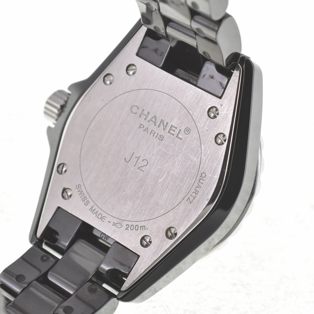 CHANEL J12 H0682 Black ceramic black Dial Quartz Ladies
 Watch G#139542