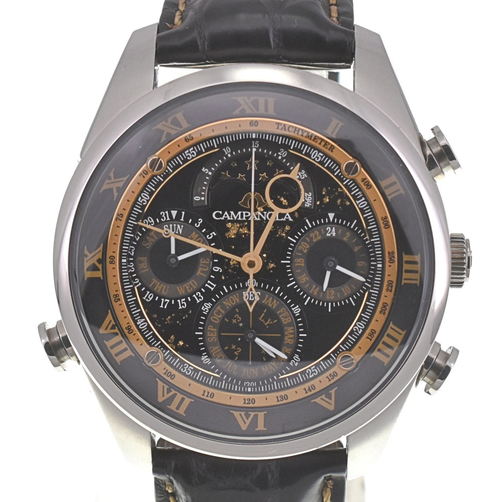 with paper CITIZEN Campanola Grand Complication Raindrops AH4086-05E/6772-A1CJN01 Black / gold Dial Quartz Men's
 Watch G#139558