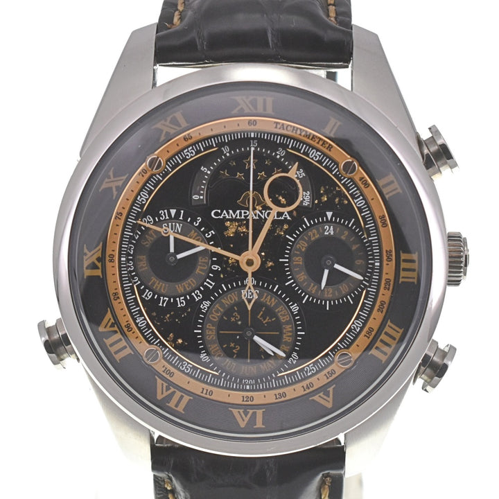 with paper CITIZEN Campanola Grand Complication Raindrops AH4086-05E/6772-A1CJN01 Black / gold Dial Quartz Men's
 Watch G#139558