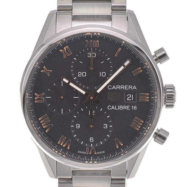 with paper TAG HEUER Carrera Caliber 16 CBK2113.BA0715 Limited item black Dial Automatic Men's
 Watch G#139559