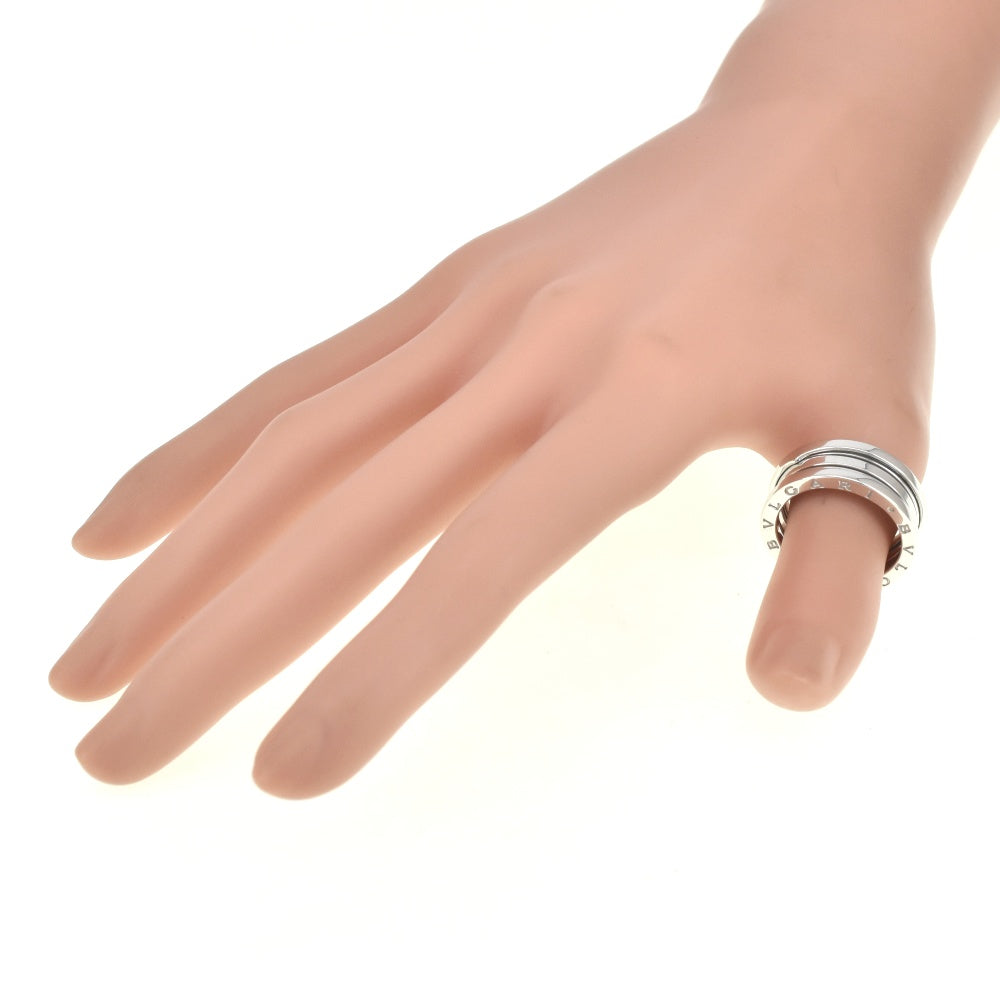 BVLGARI B-Zero1 ring Size 59/JP19 K18WG Men's
 jewelry S#139632
