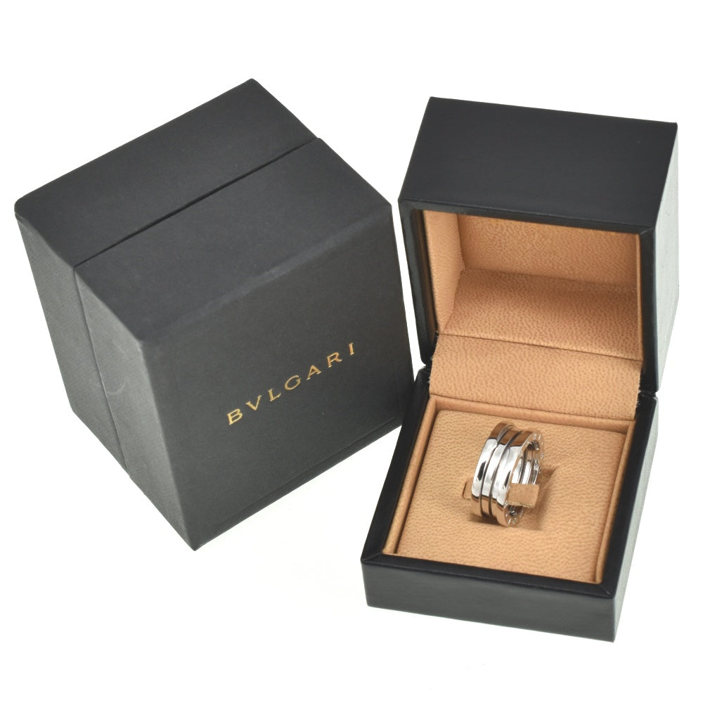 BVLGARI B-Zero1 ring Size 59/JP19 K18WG Men's
 jewelry S#139632