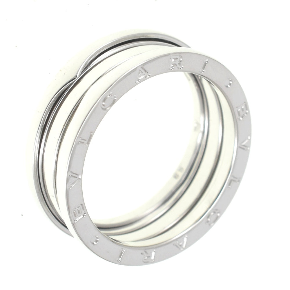 BVLGARI B-Zero1 ring Size 65/JP25 K18WG Men's
 jewelry S#139634
