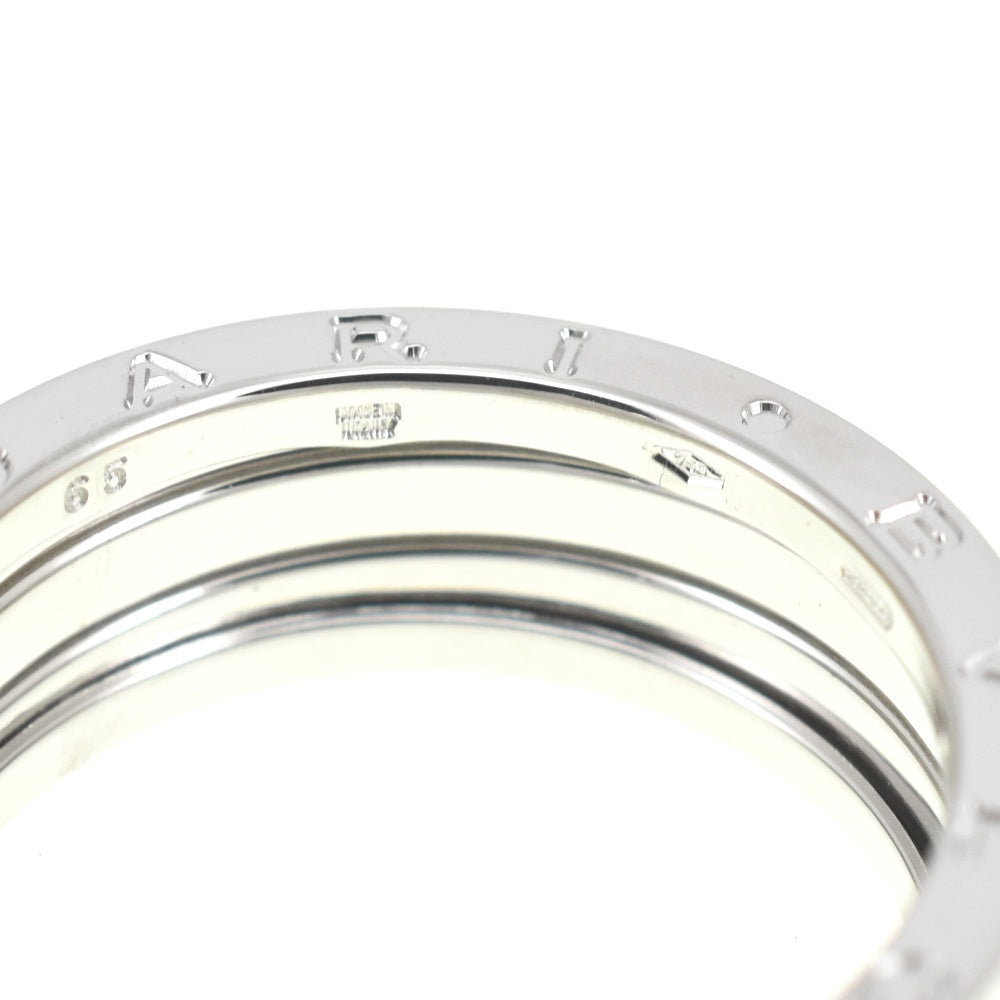 BVLGARI B-Zero1 ring Size 65/JP25 K18WG Men's
 jewelry S#139634