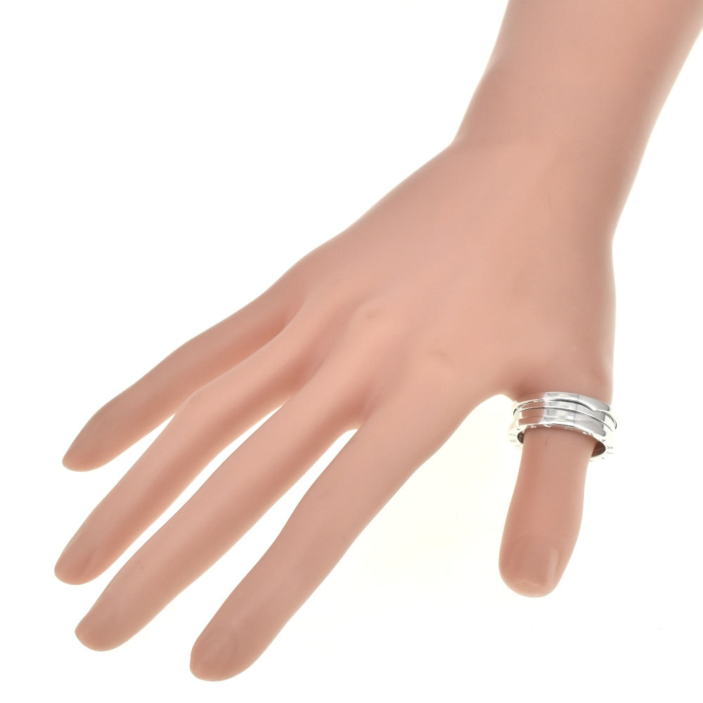 BVLGARI B-Zero1 ring Size 65/JP25 K18WG Men's
 jewelry S#139634